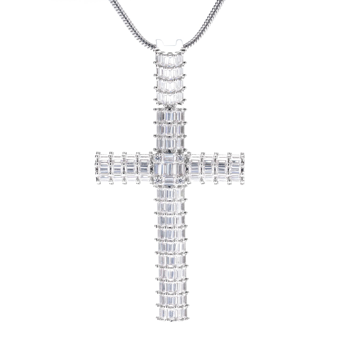 Double-Row Ladder-Shaped Diamond Ice Sugar Cross