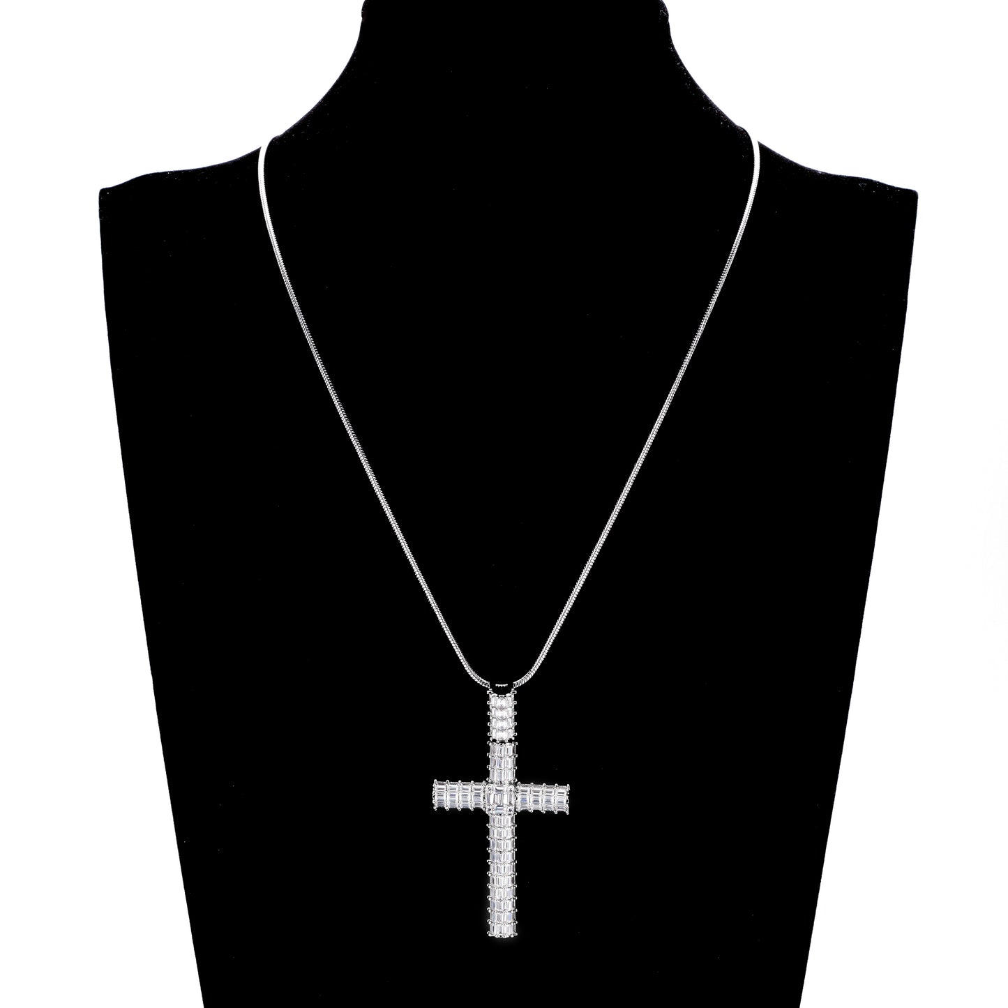 Double-Row Ladder-Shaped Diamond Ice Sugar Cross