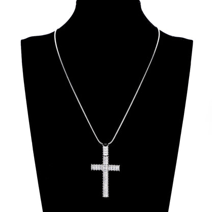 Double-Row Ladder-Shaped Diamond Ice Sugar Cross