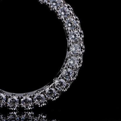 Three-Sided Zircon Ring